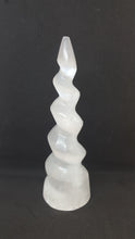 Load image into Gallery viewer, Selenite Spiral Crystal