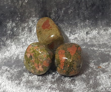 Load image into Gallery viewer, Unakite Tumbled Stone