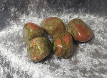 Load image into Gallery viewer, Unakite Tumbled Stone