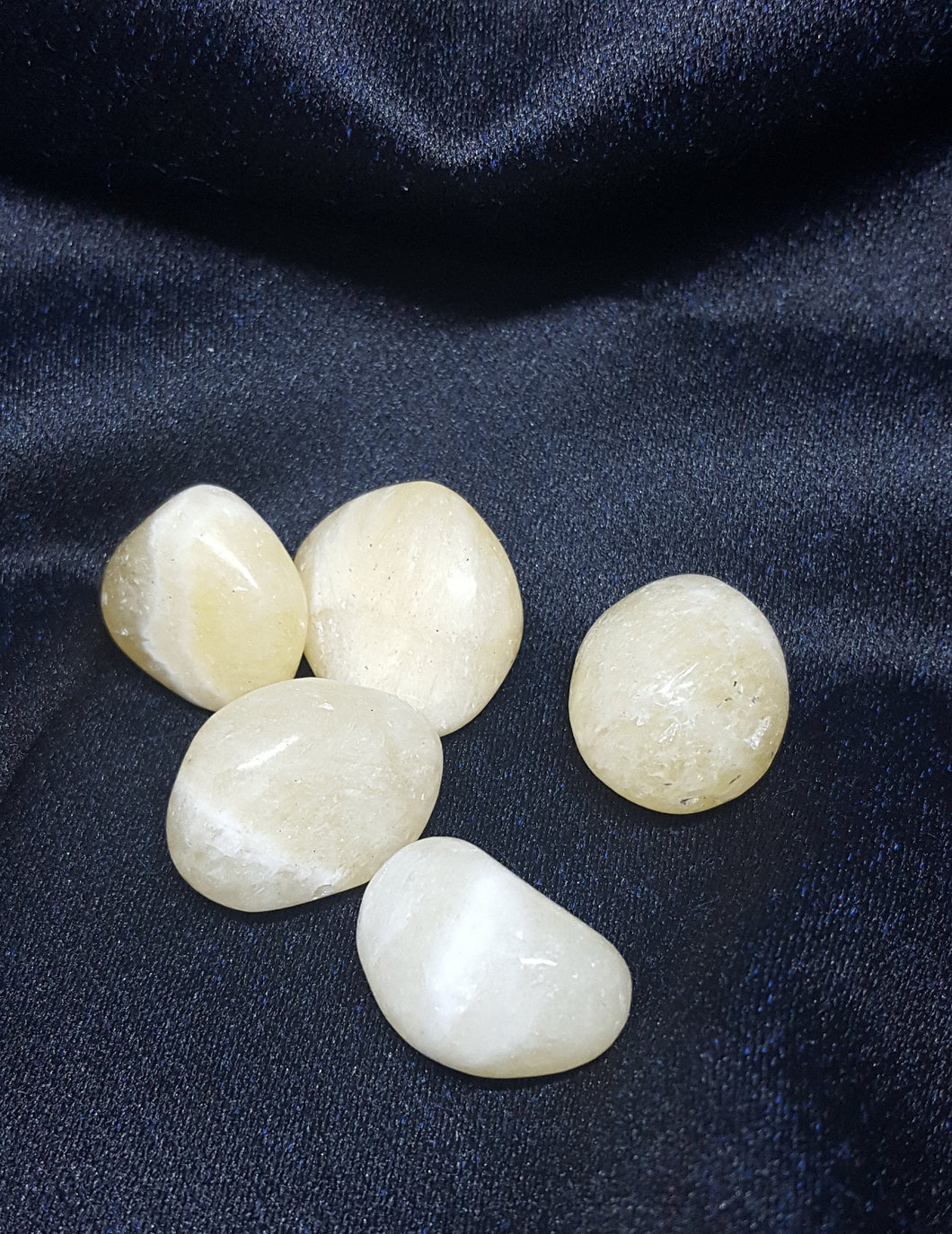 Yellow Calcite Tumbled Stone