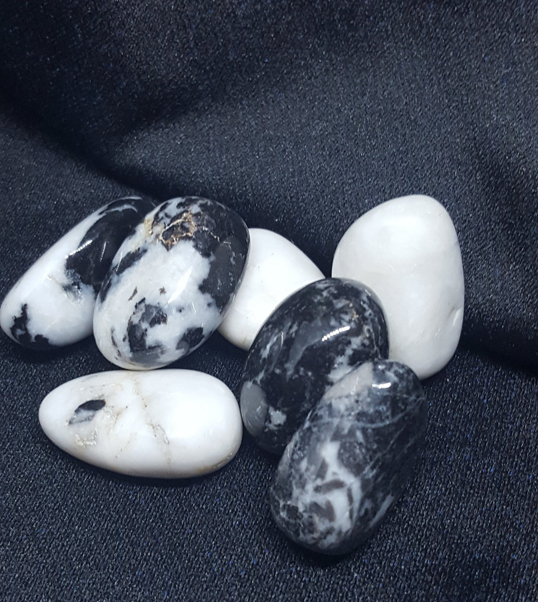 Zebra Jasper Tumbled Stone