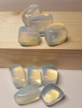 Load image into Gallery viewer, Opalite Tumbled Stone
