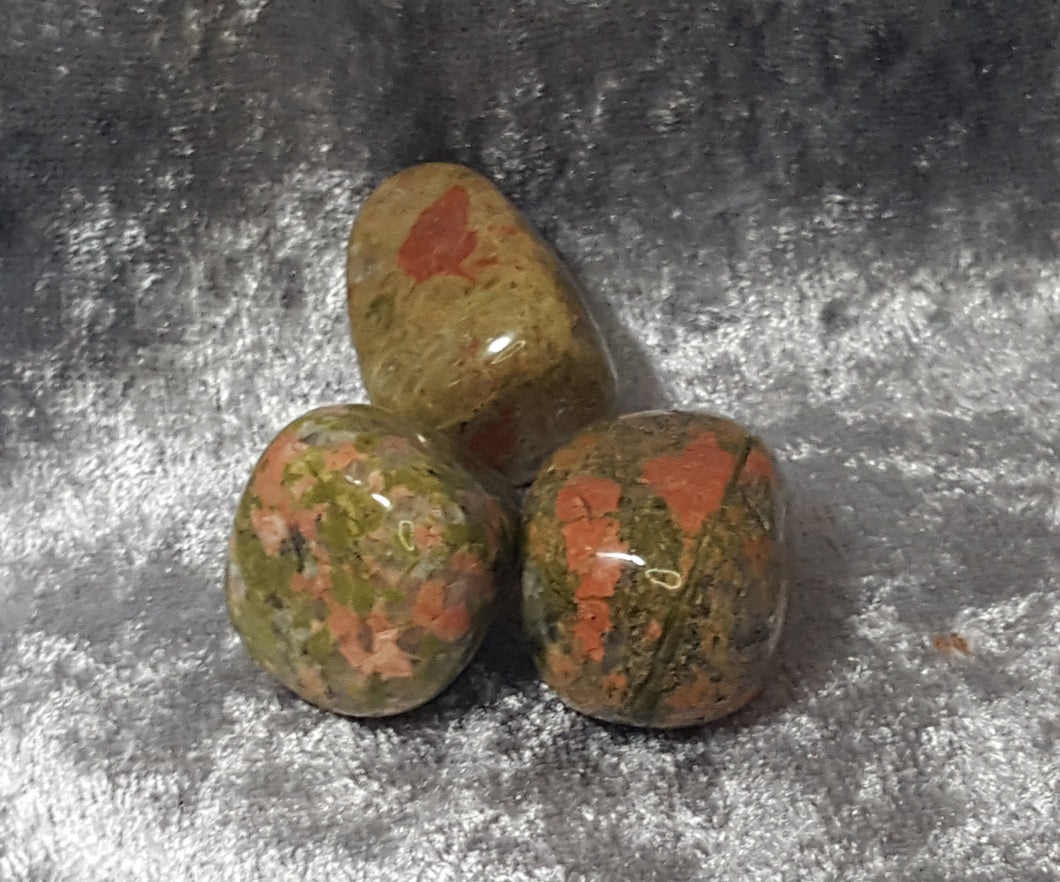 Unakite Tumbled Stone