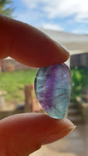 Load image into Gallery viewer, Fluorite Tumbled Stone.
